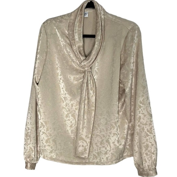 Vintage NA MA of California Gold Blouse - Picture 4 of 7